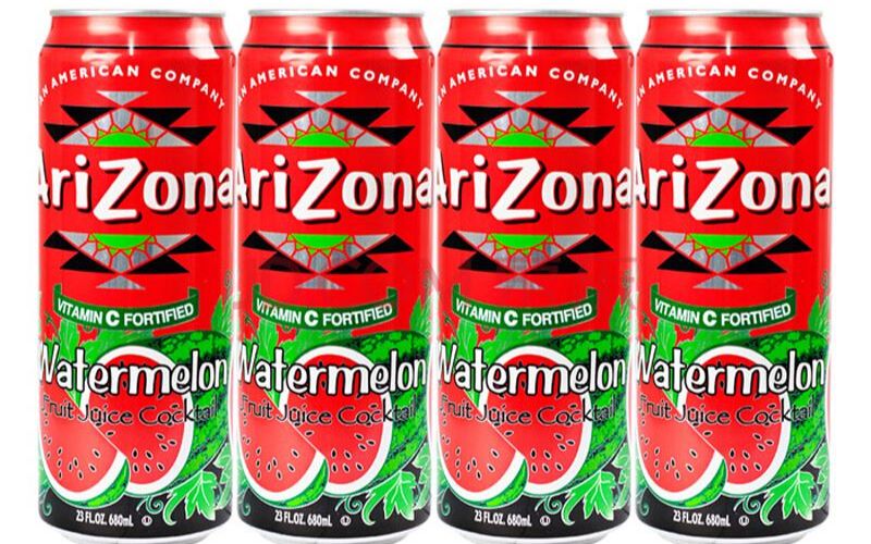 一日一杯(480期)——亚利桑那(arizona) 复合果汁饮料 西瓜味