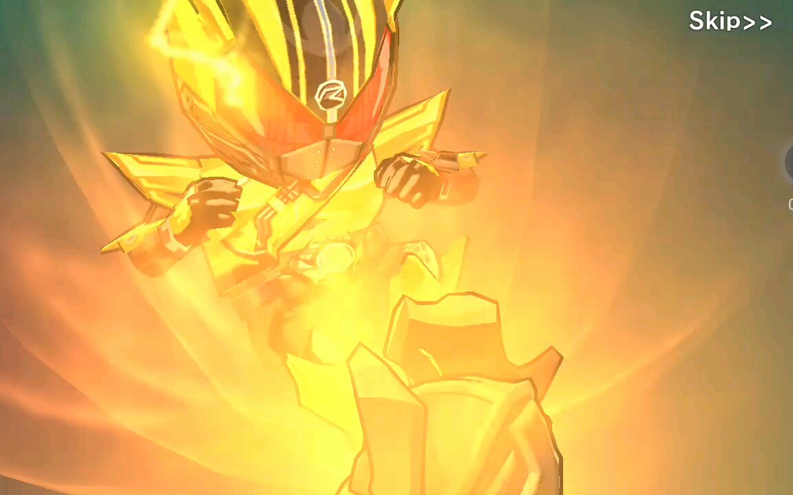 [假面骑士战斗突击]六星gold drive必杀