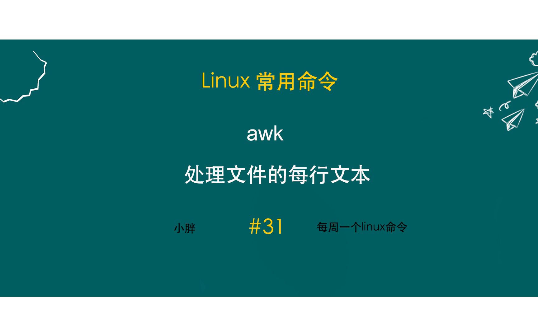 awk命令 linux高效文本处理命令哔哩哔哩bilibili