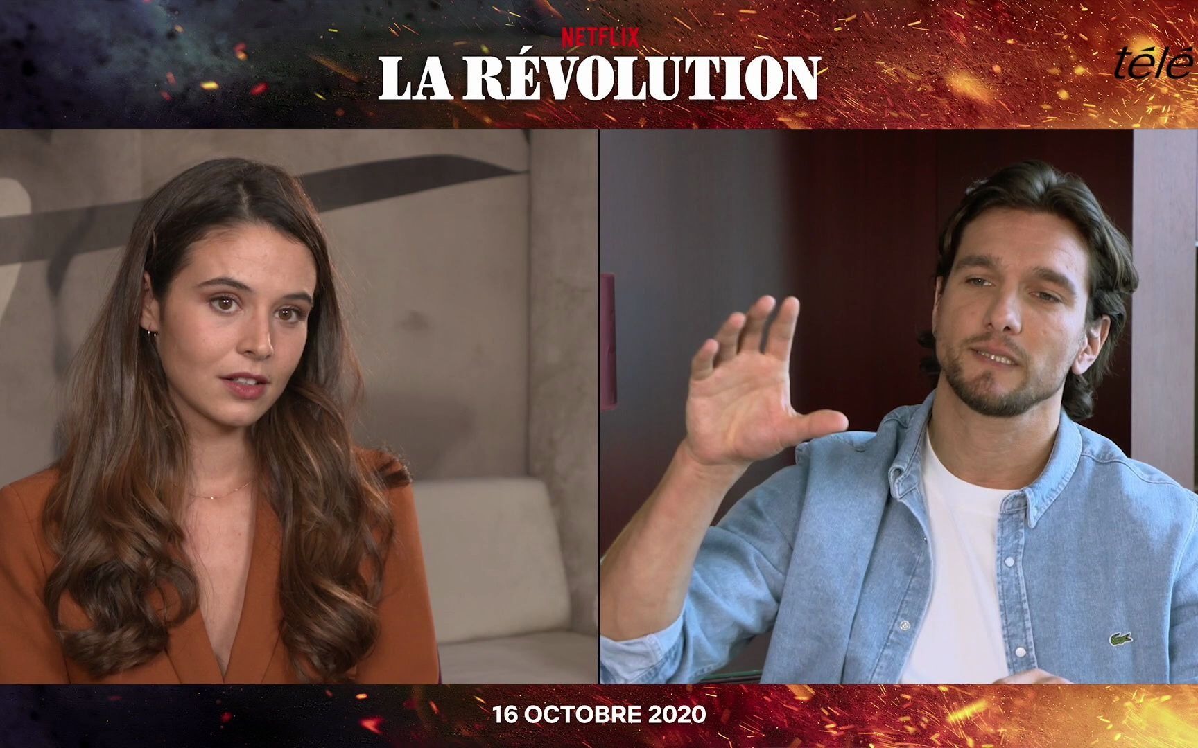 采访网飞剧法国大革命2020的几位主演larévolutionnetflixtoutle