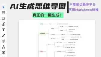 实操指南！AI一键生成思维导图