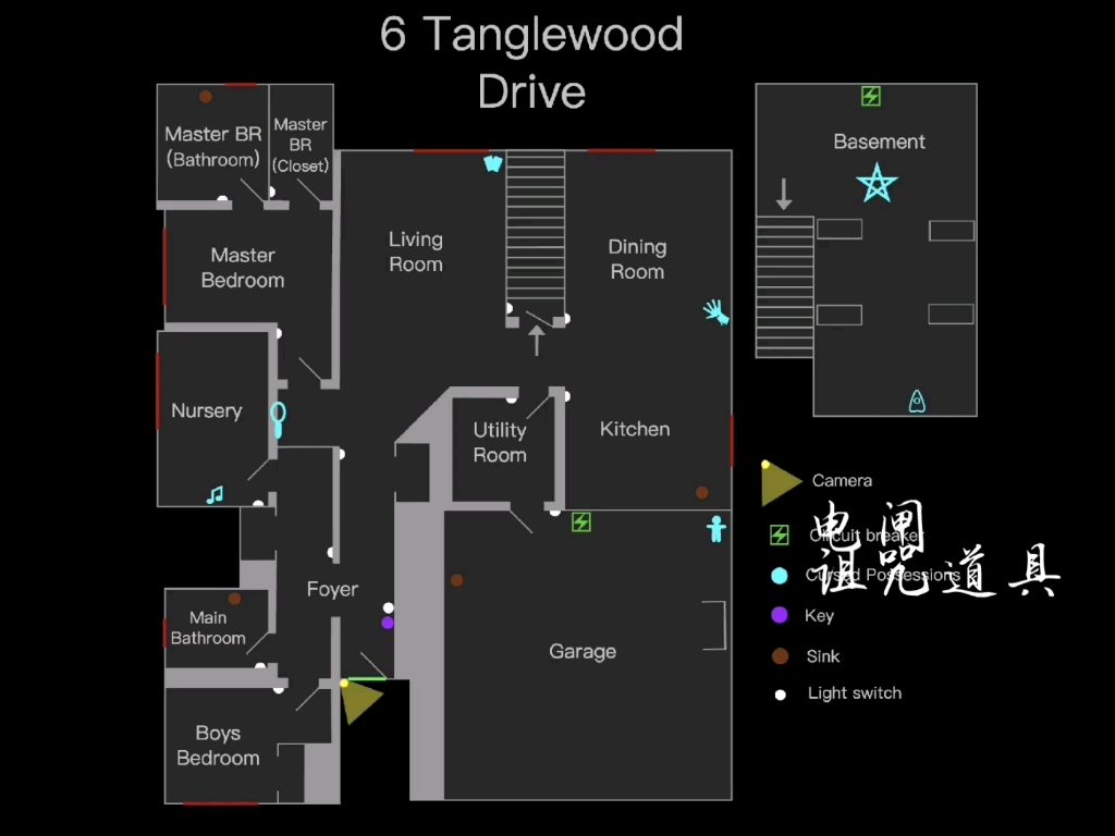 恐鬼症地图预览