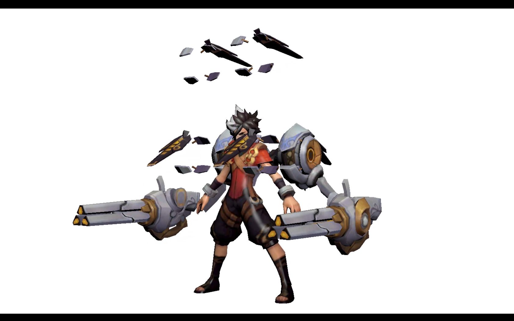 新英雄"蒙犽"人物模型详细预览,武器"浑天"霸气侧漏!