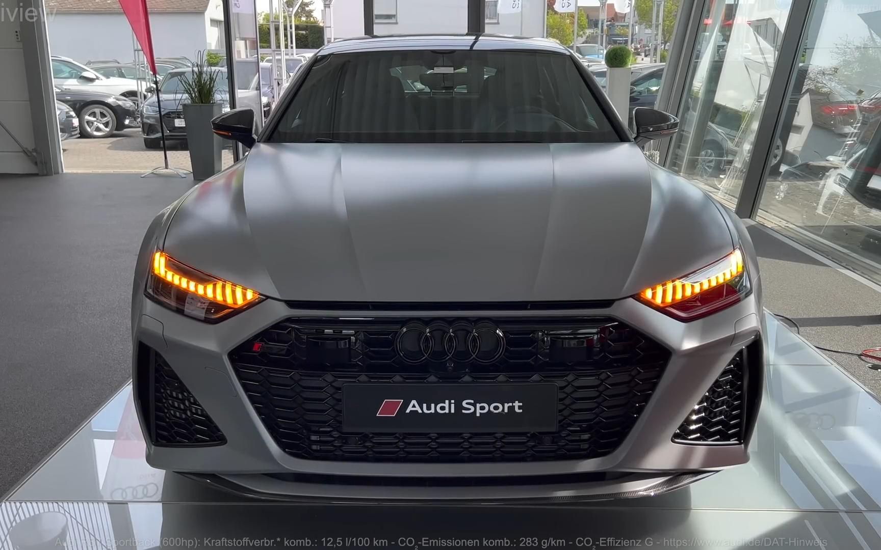 2023奥迪rs7,外观美如画