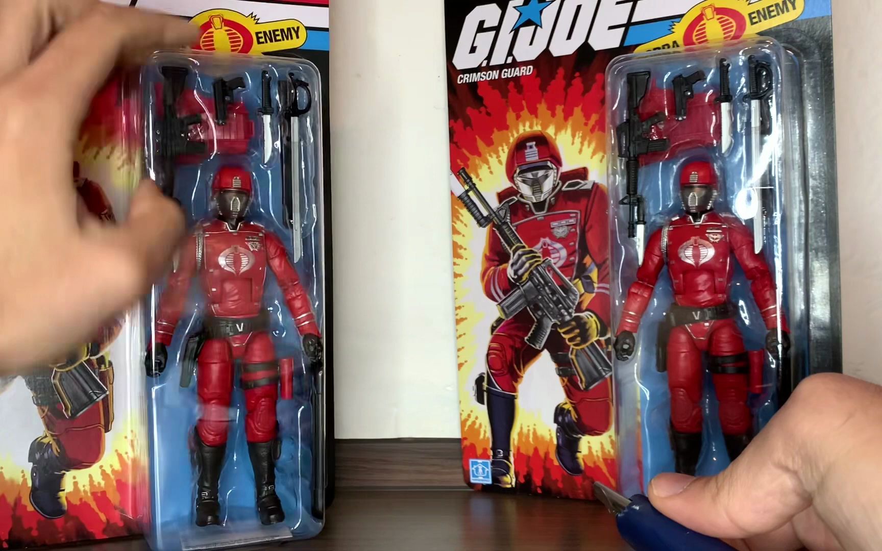 [图]孩之宝 特种部队 G.I. Joe 机密系列 挂卡红装卫队评测