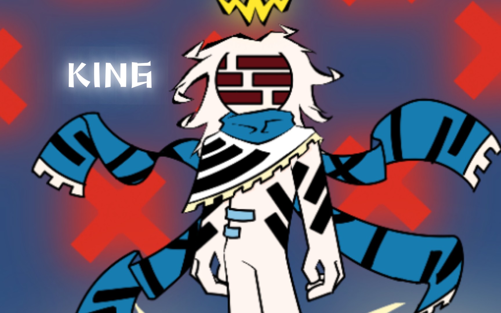 【绘画过程】柴设oc!king