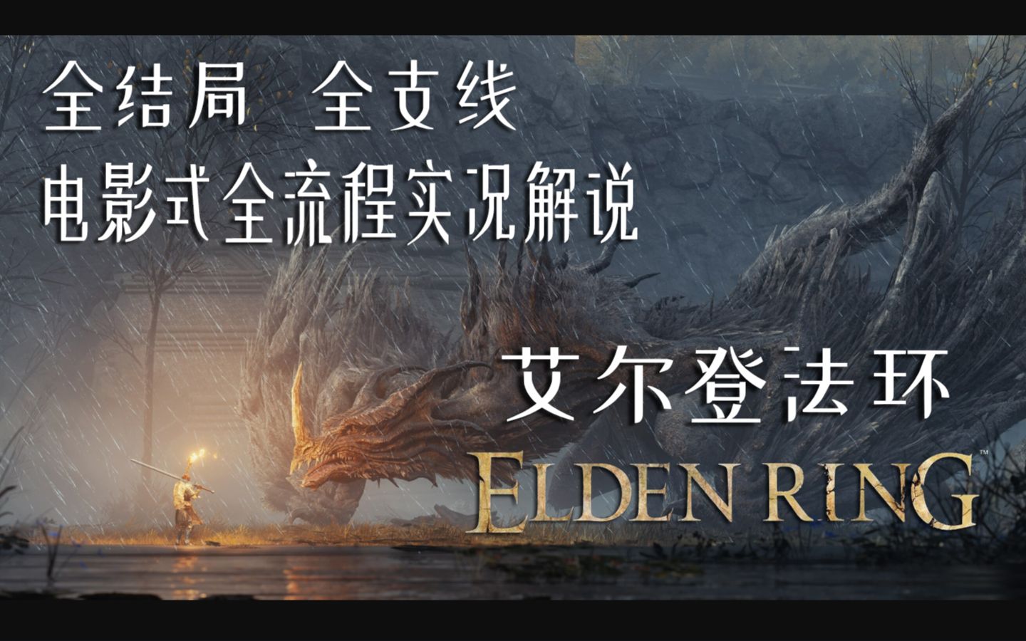 【老火车巨献】《艾尔登法环》电影式全流程 全结局实况解说（完结）海报