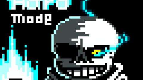 Pixilart - Undertale Hard mode sans by Abysstale1253