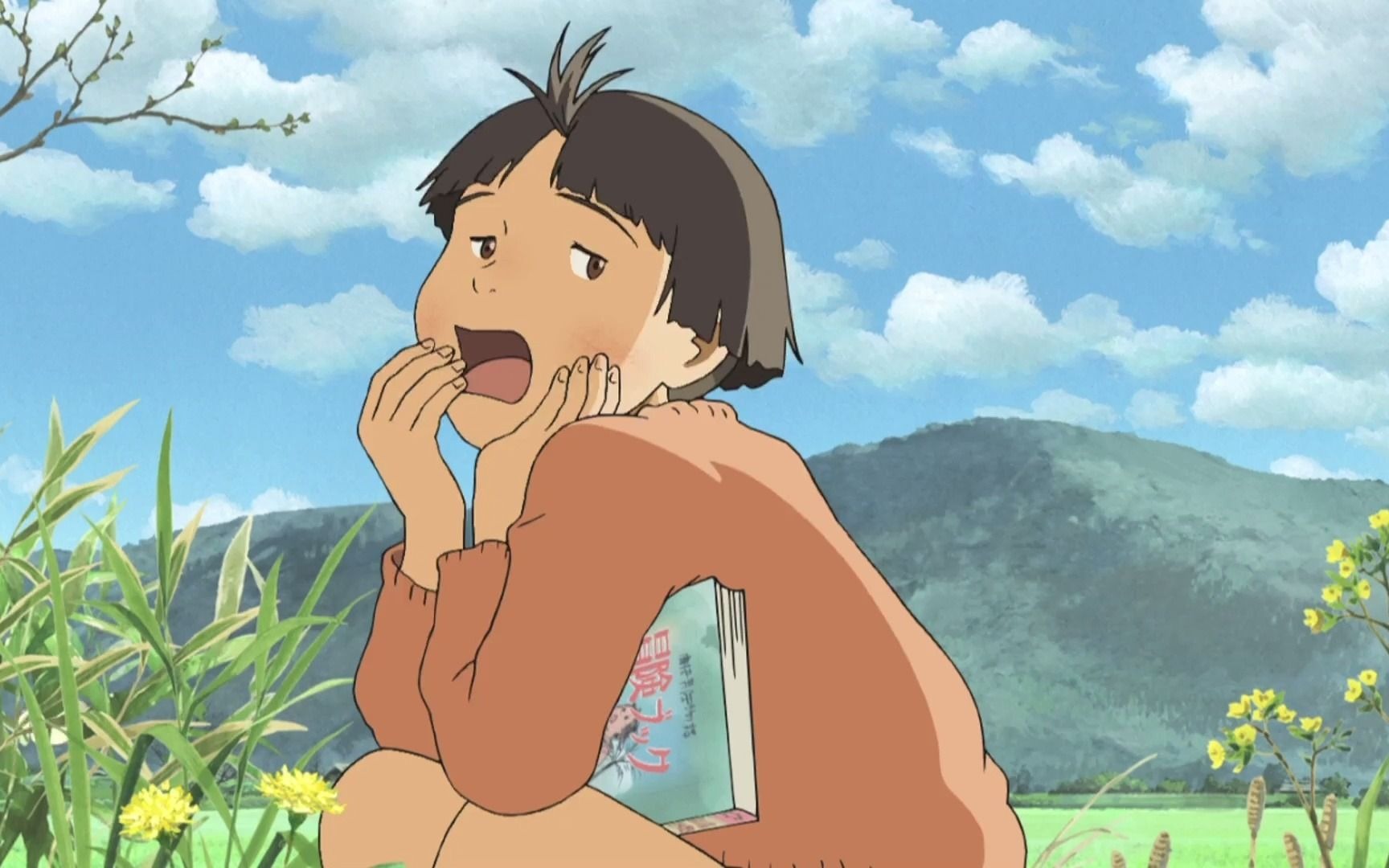 【超清画质/治愈动画】翘刘海,钻麦田,修水坝,山洞探险,爆米花……是