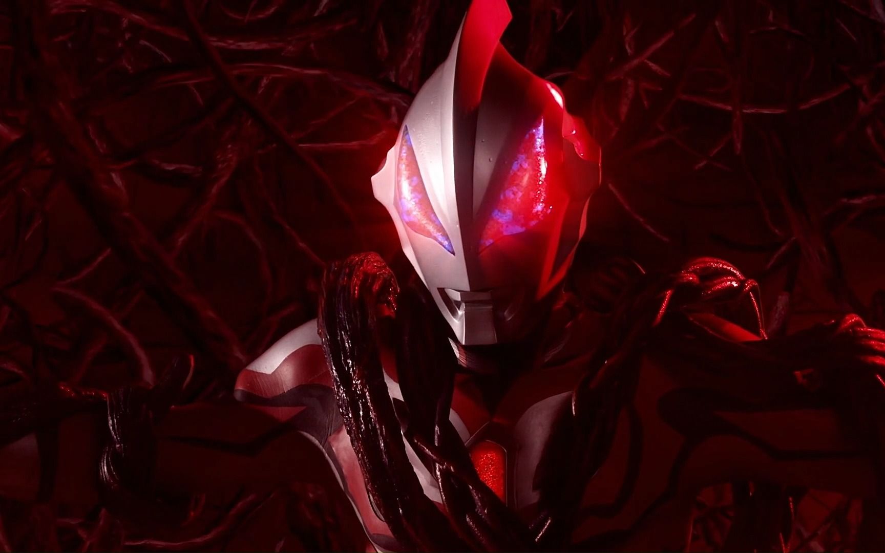 赛罗时隔多年再次迎战贝利亚,捷德被奇美拉贝洛斯吞进体内