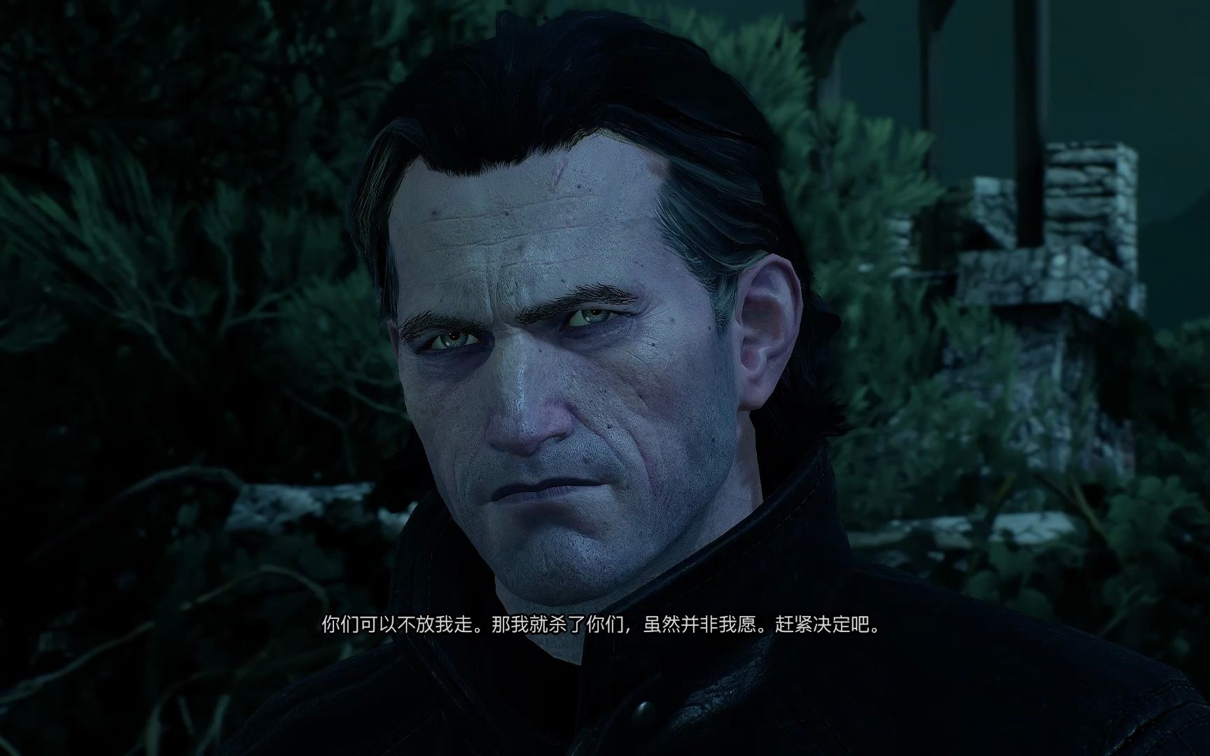 【巫师3】血骑士杰洛特大战高阶吸血鬼狄拉夫