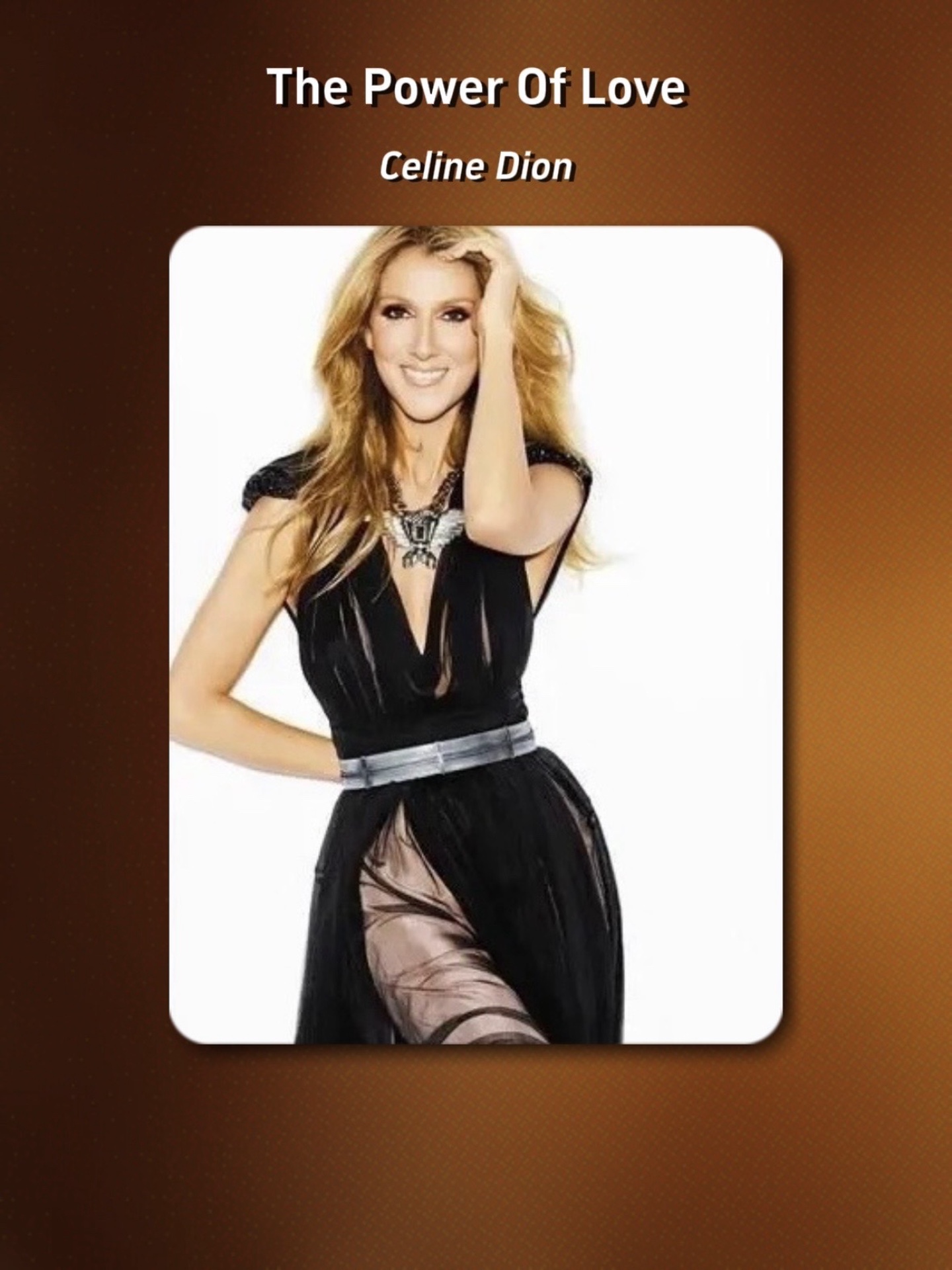 经研究调查发现席琳迪翁的嗓子也是肉长的