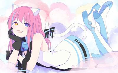 新人偶像乐喵喵来啦!(手书描改)