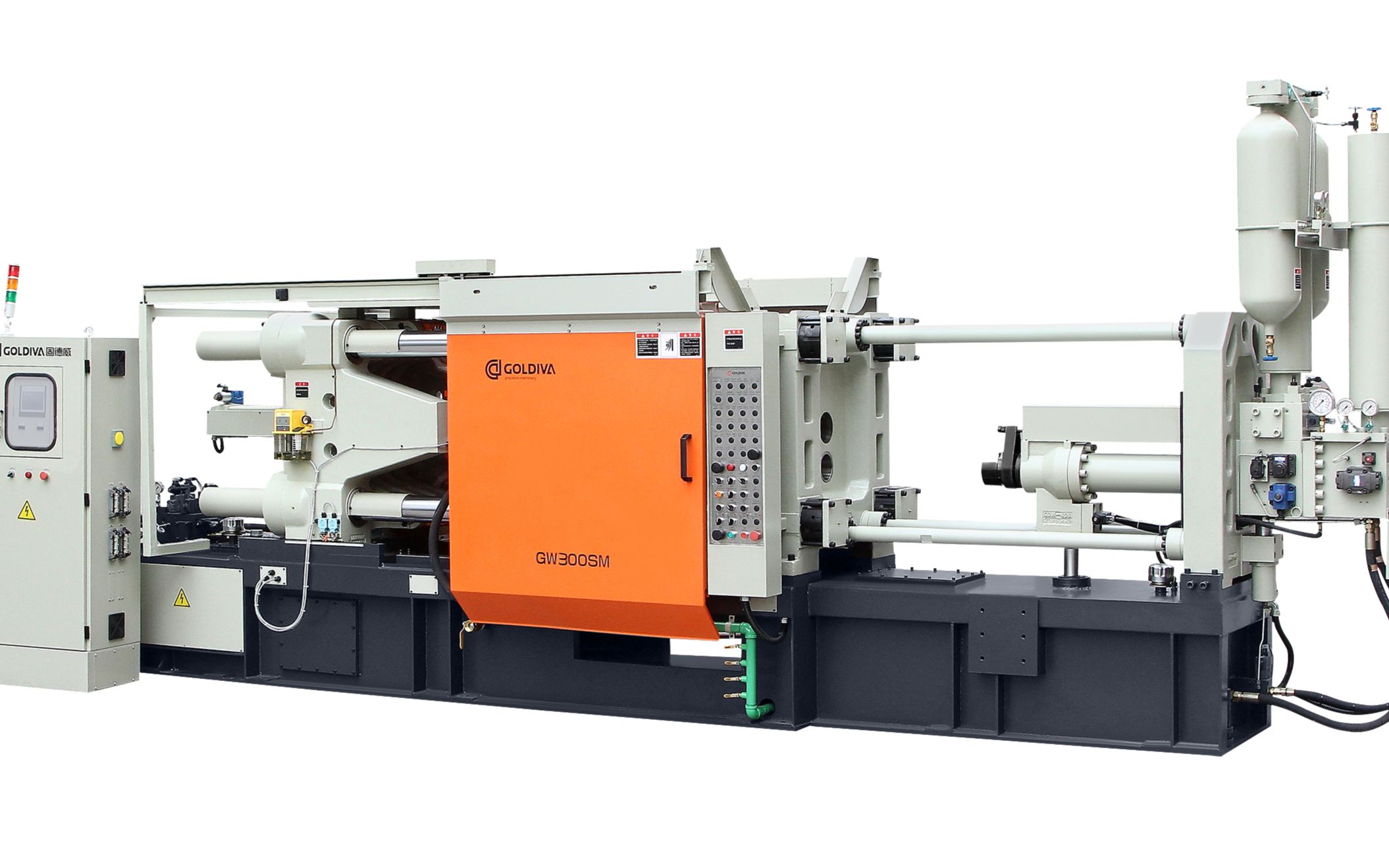 固德威压铸机功能介绍 固德威gdc300 卧式冷室压铸机_哔哩哔哩_bili