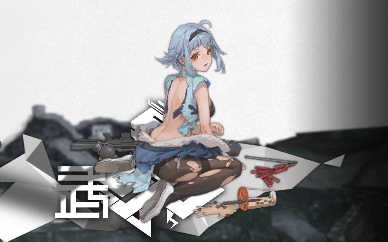 【末奈白】少女前线 t91 珠梅雪 装扮剧情展示