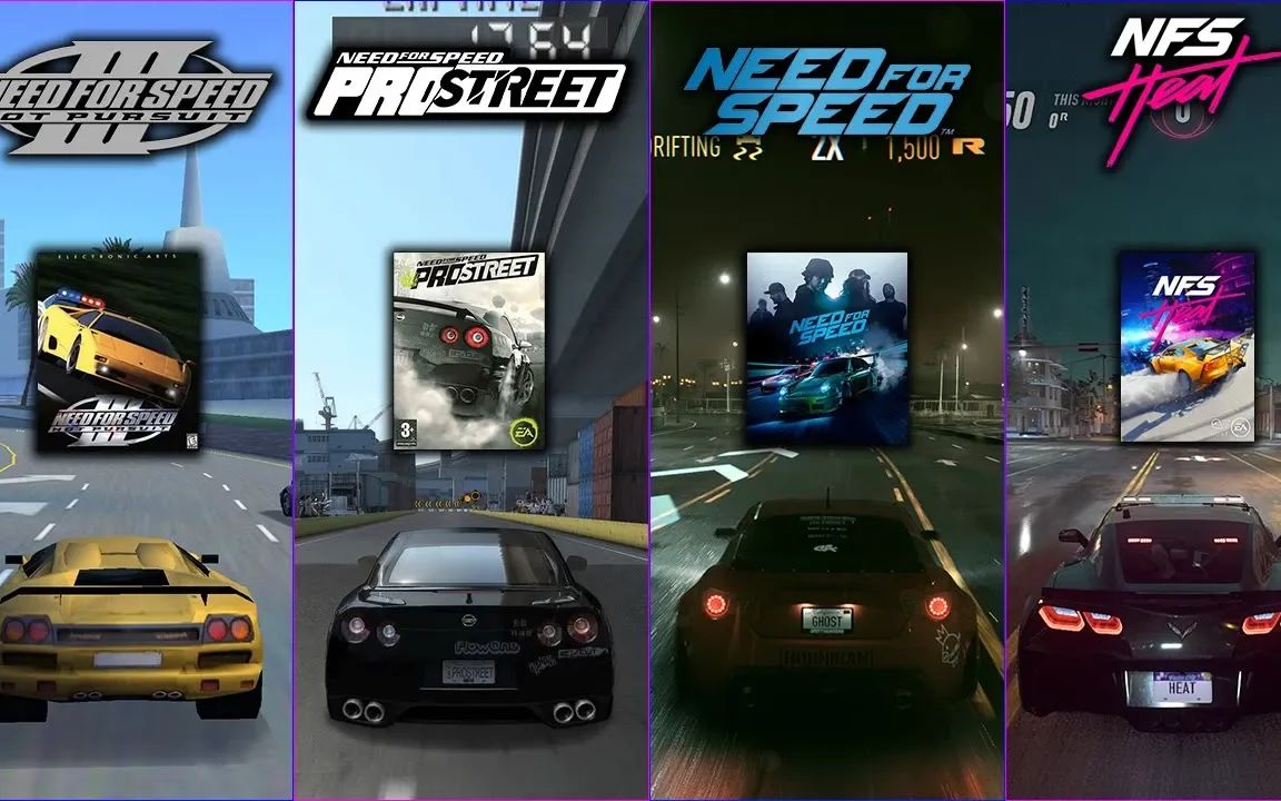 搬运盘点历代极品飞车的封面车