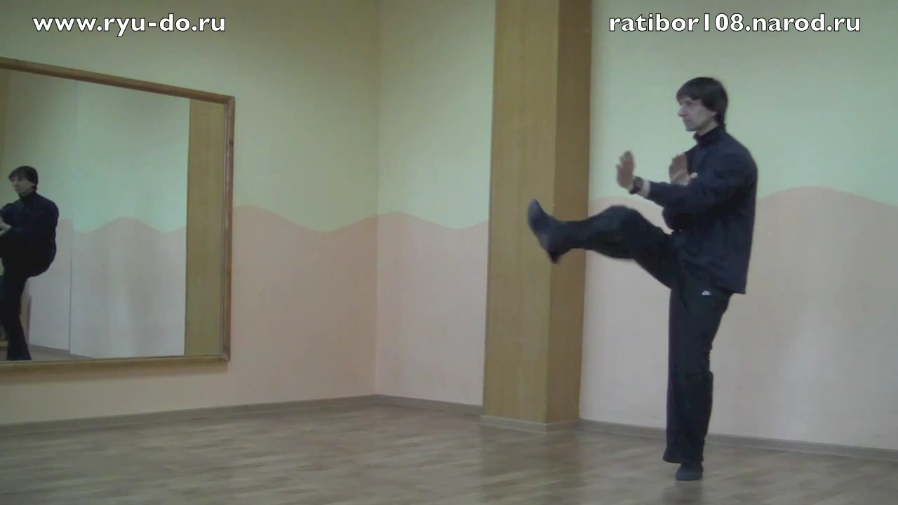 [图]【油管搬运】〖from youtube〗咏春脚法慢动作演示 wing chun kick form slow motion