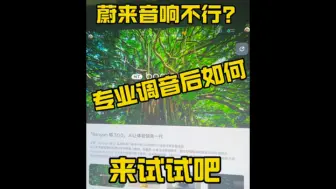 Video herunterladen: 蔚来音响不行？专业调音后如何来试试吧