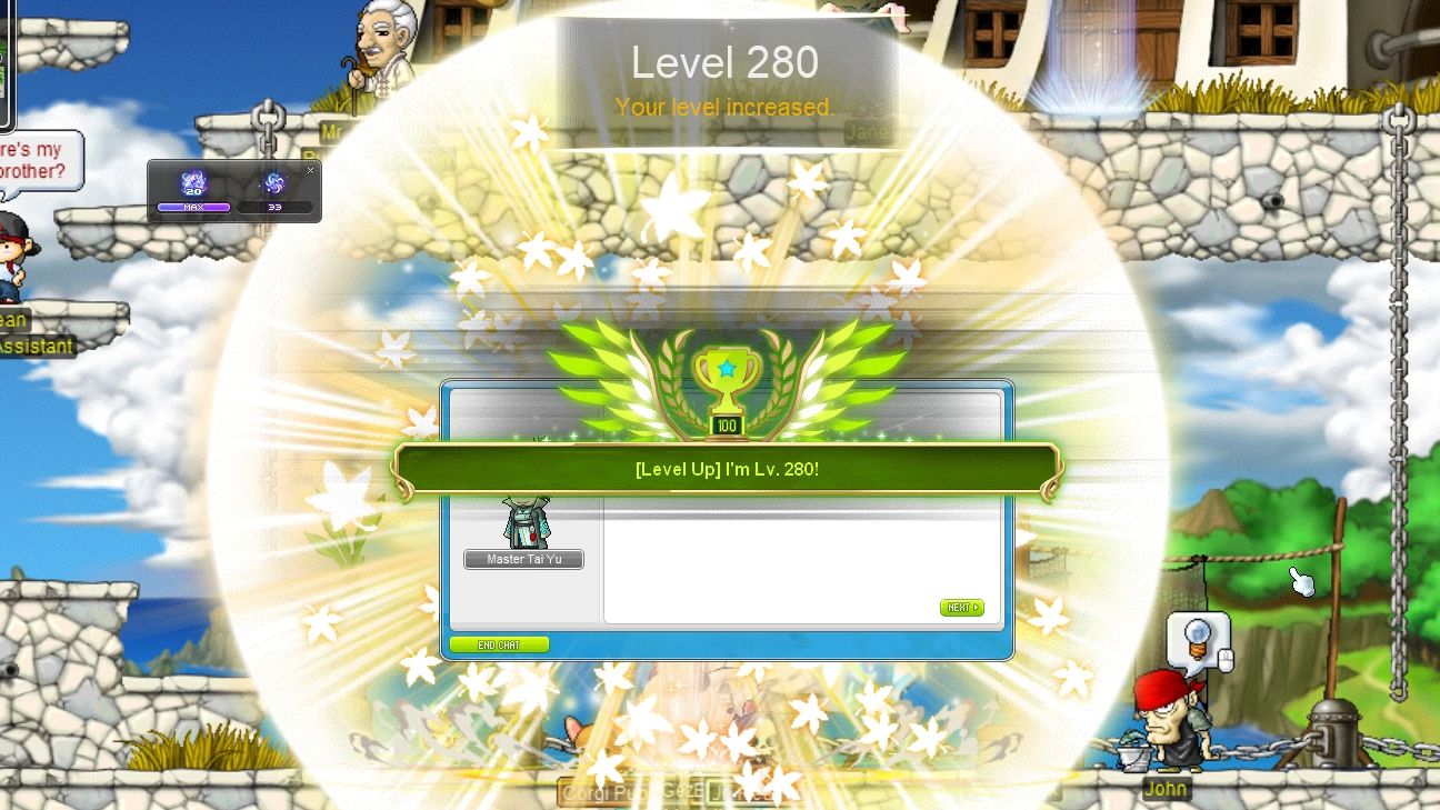 【冒险岛gmsr】箭神280达成 250开始只做日常&装备展示(未解封)