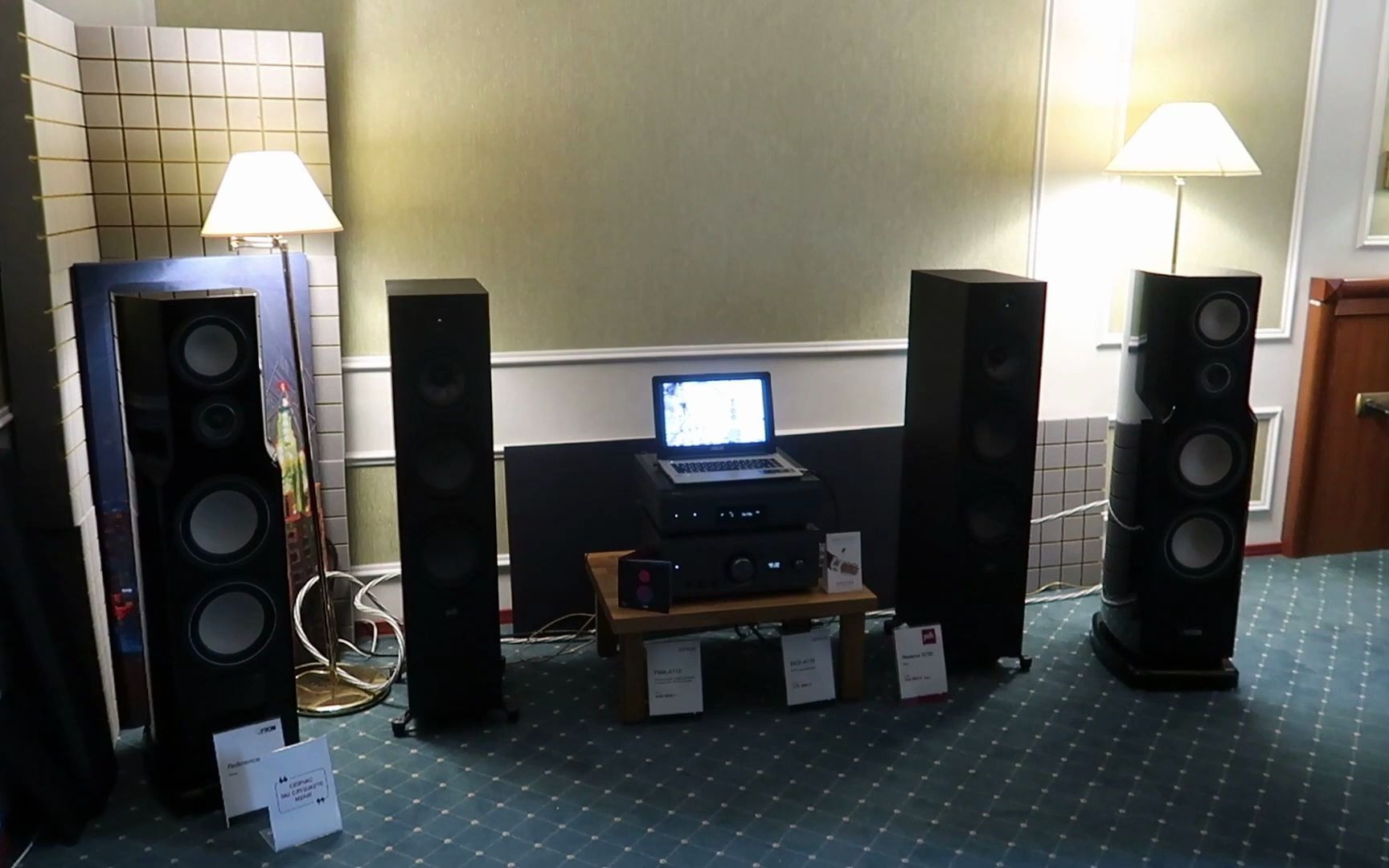 [图]Polk Audio Reserve R700@ DENON@ HI-FI & HIGH END SHOW Moscow 2021