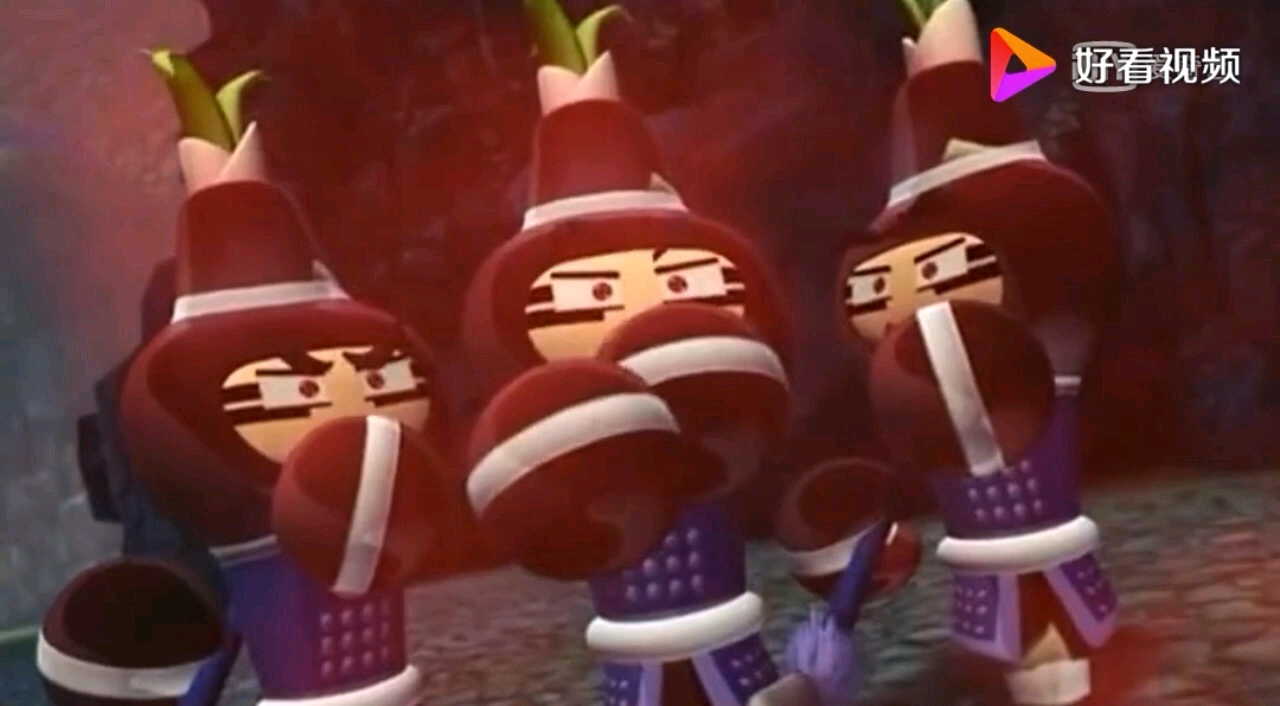 《果宝特攻3》第37集乱臣贼子及其属下士兵吸入橙留香放的有毒烟雾