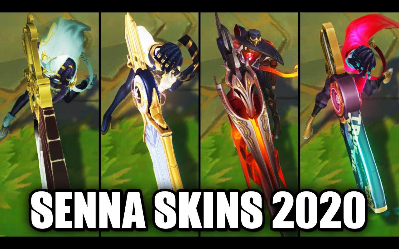 「皮肤预览厅」- 全皮肤 - 赛娜·涤魂圣枪 - 英雄联盟