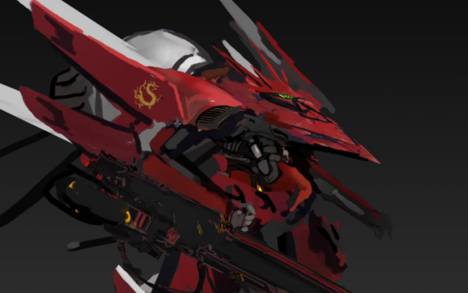 活动作品我心目中的中国风机甲