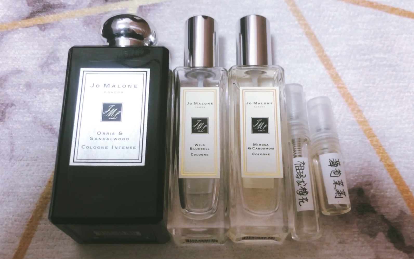 【祖玛珑】【Jo Malone】香水分享(蓝风铃/含羞草与小豆蔻/鸢尾草与檀香木/梅花/白茉莉与薄荷)哔哩哔哩bilibili