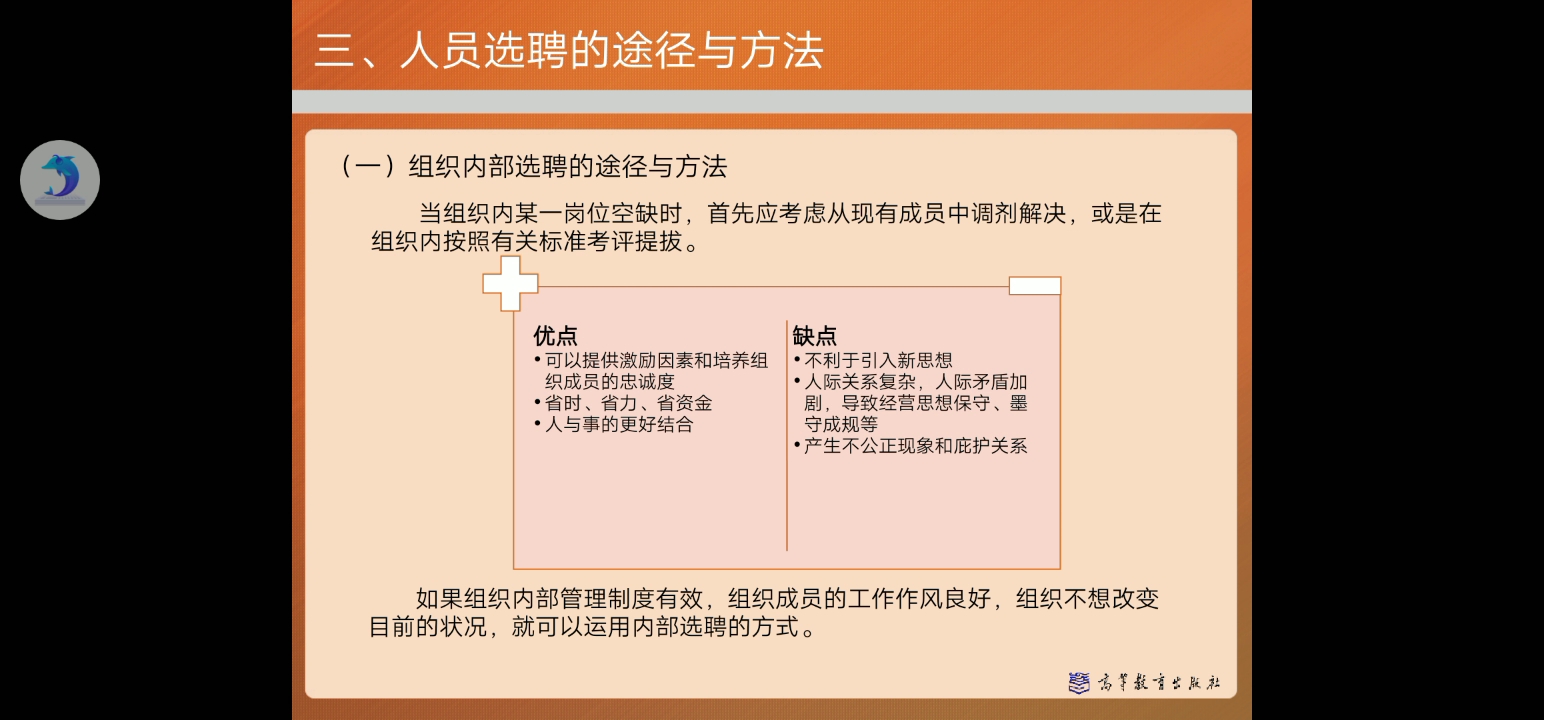 [图][管理学基础课程]《人员配备》