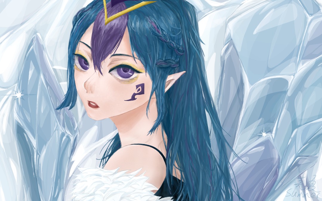 【芜夏】记一下第一次指绘w赛尔号里阿克希亚拟人的私设吖_哔哩哔哩