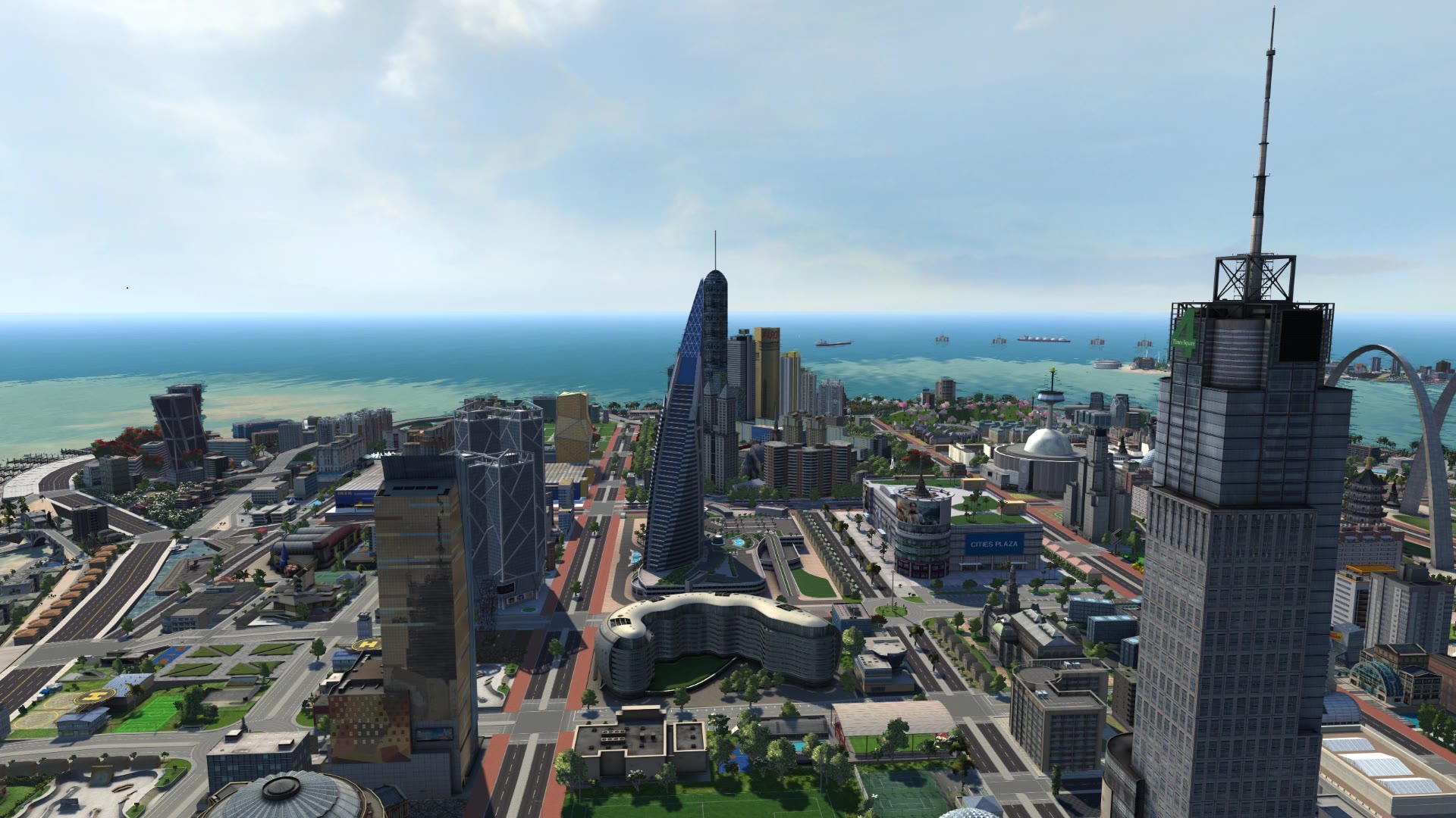 特大城市 超大城市 【cities xxl】 克里斯民国 cris republic_哔哩