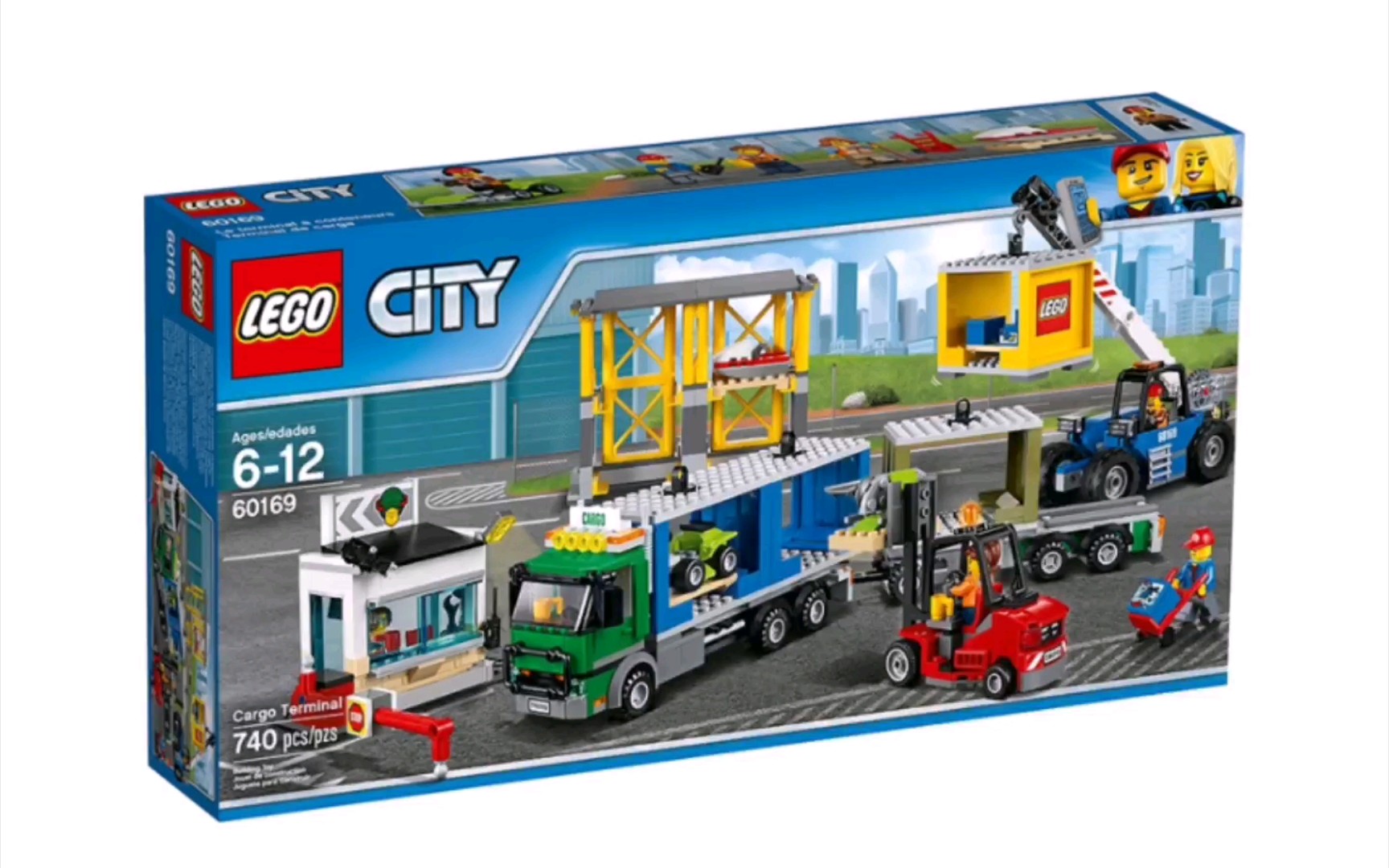 lego 60169 cargo terminal【乐高城市】2017货运码头广告_哔哩哔哩