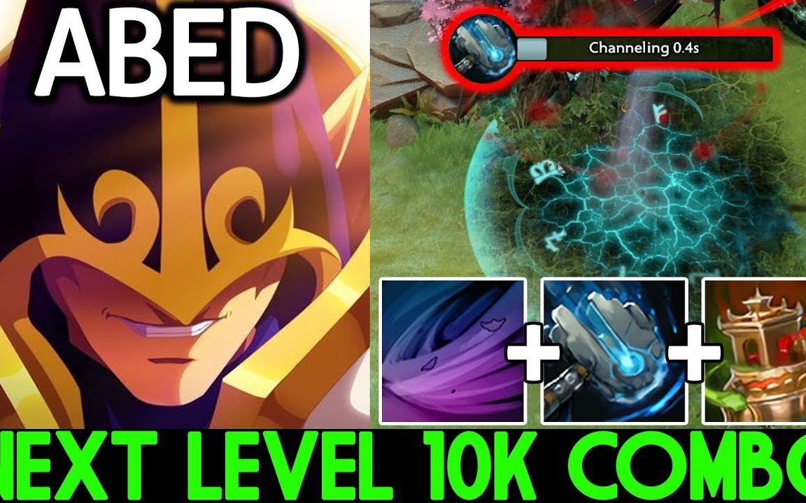 【dota2】abed 吹风 陨星锤 大骨灰 连招一气呵成的招牌卡尔 by dota2