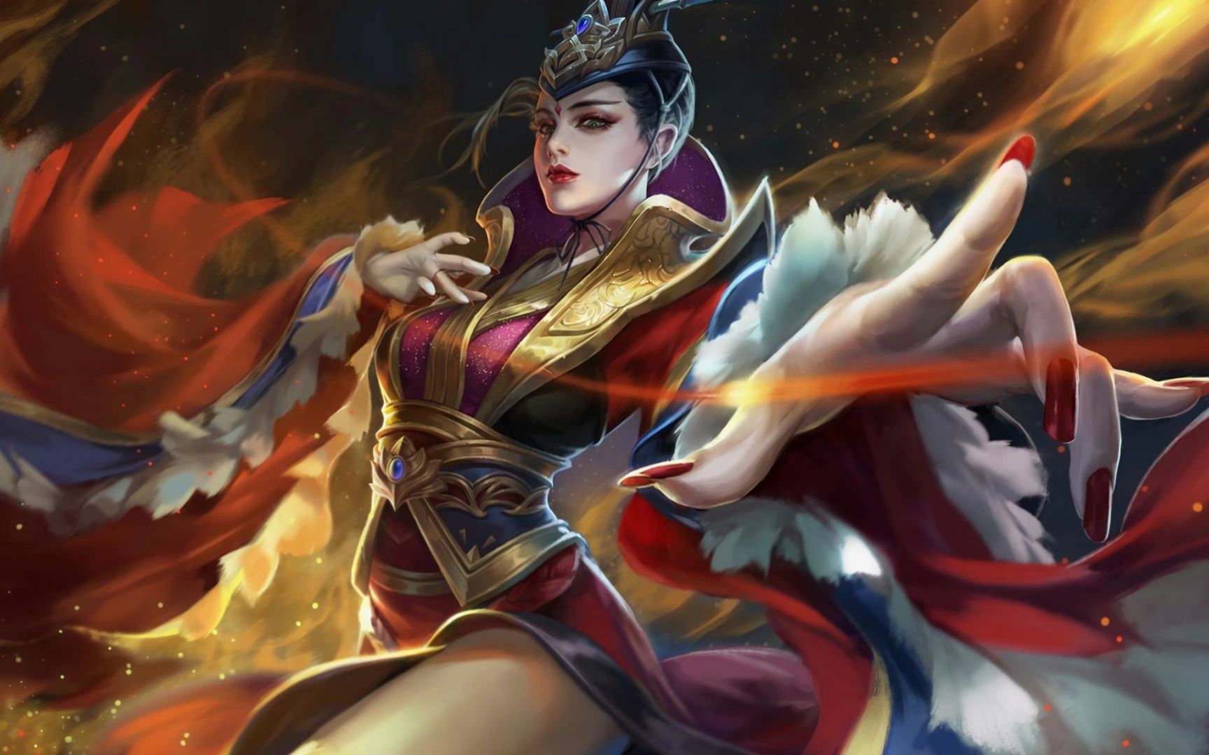 曾经的武则天皮肤