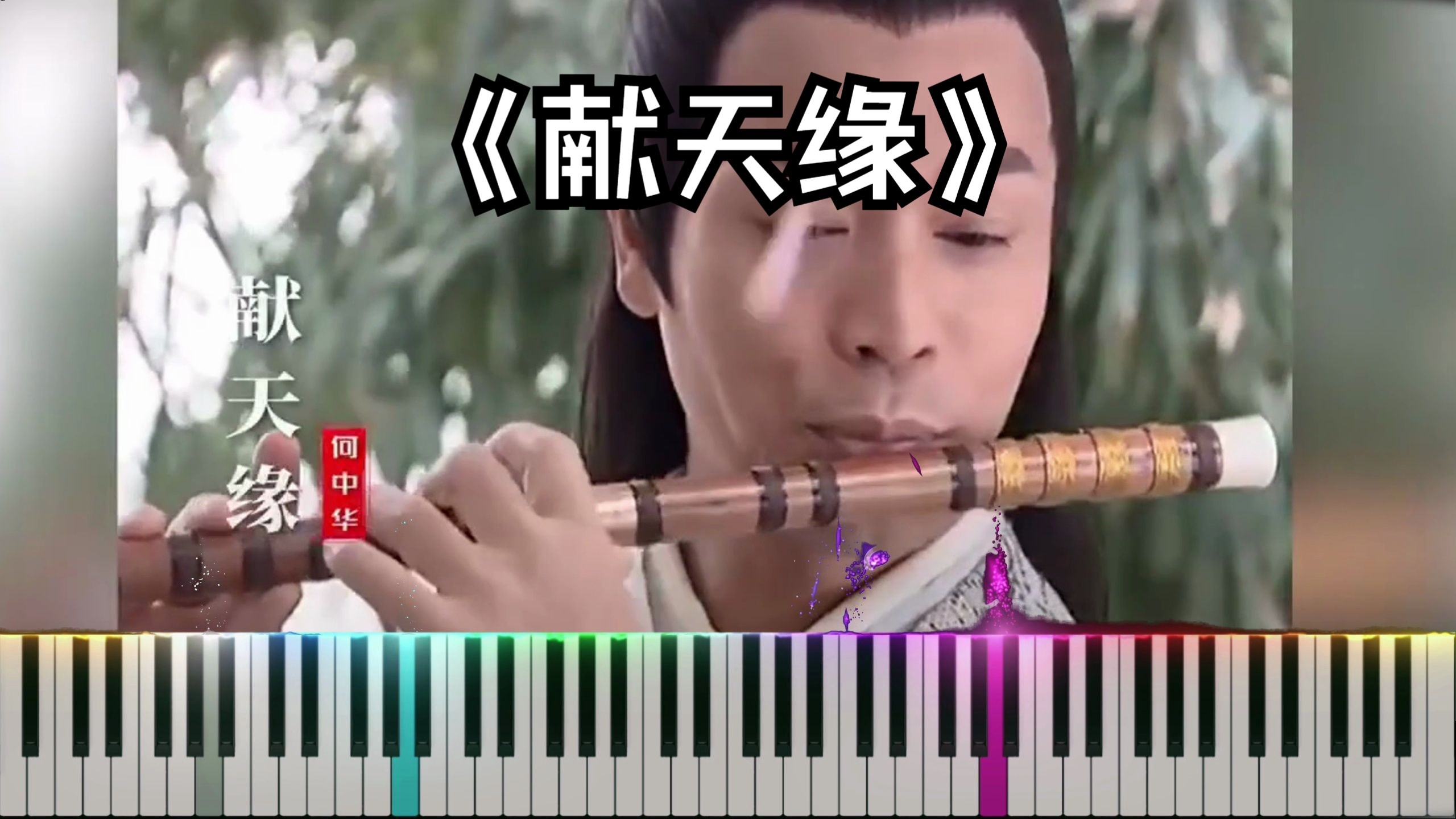 《献天缘》极限还原版 钢琴改编