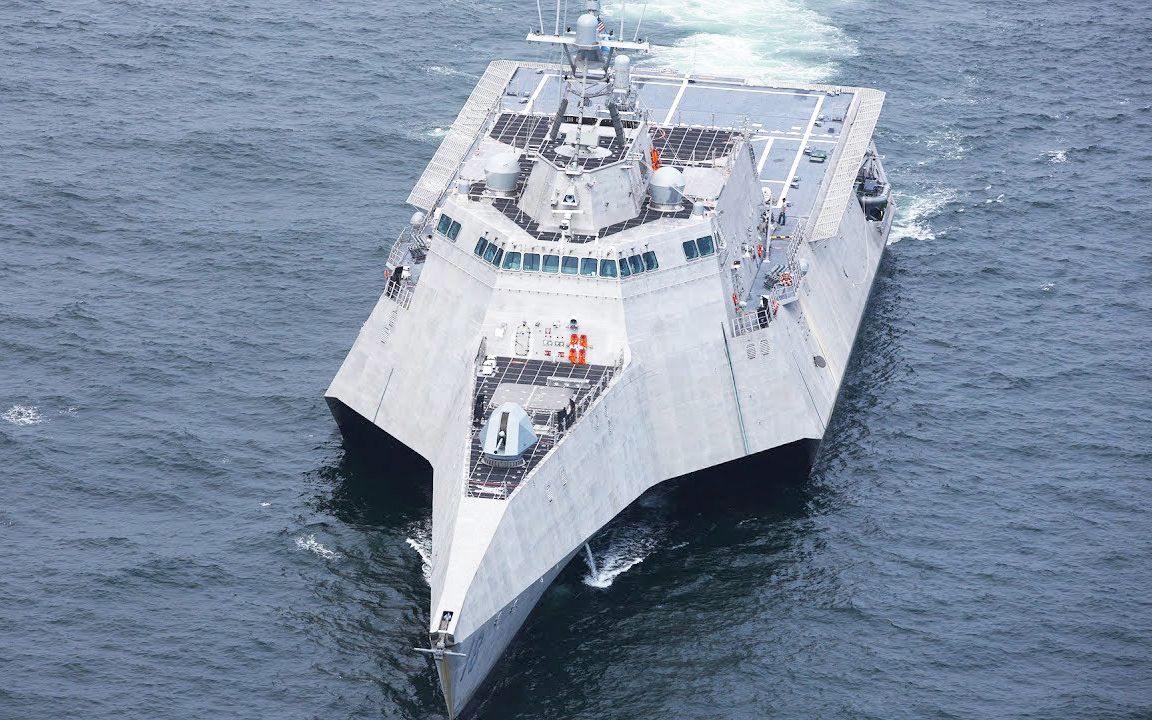 us.navy 独立级濒海战斗舰等海上训练