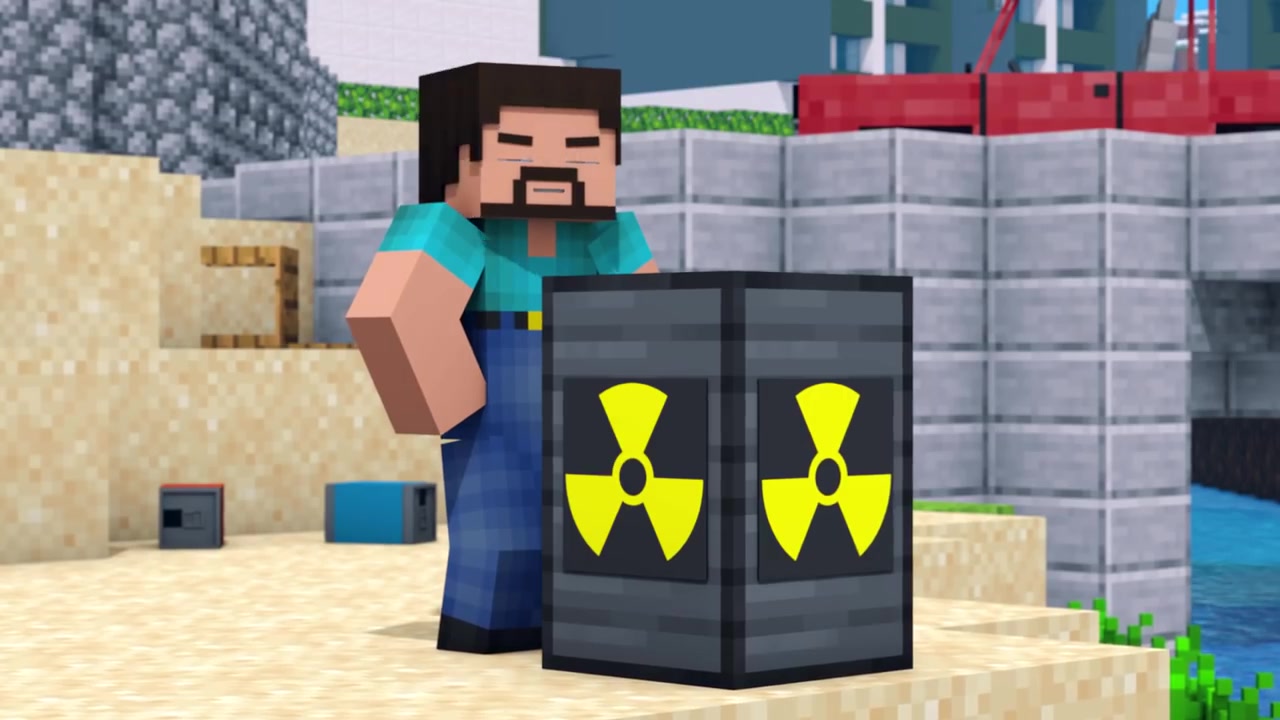 村民和掠夺者生活1minecraft动画