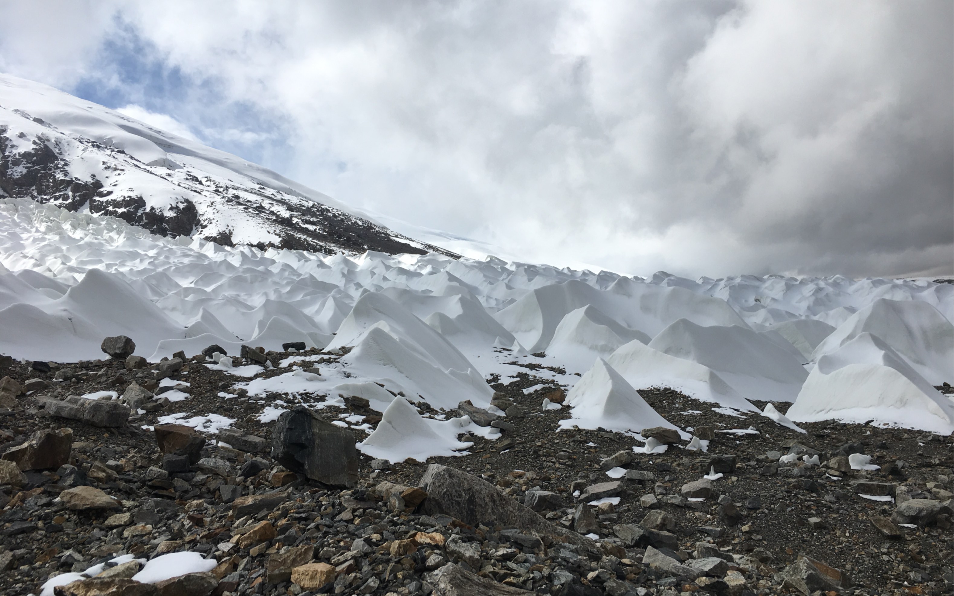 慕士塔格峰冰川拉练