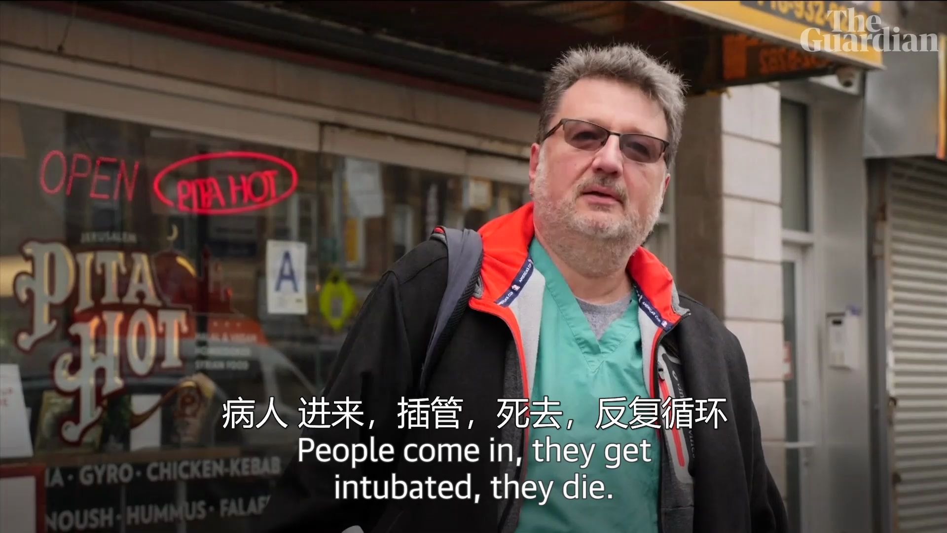 美国纽约的医生形容现在的icu病房如同地狱