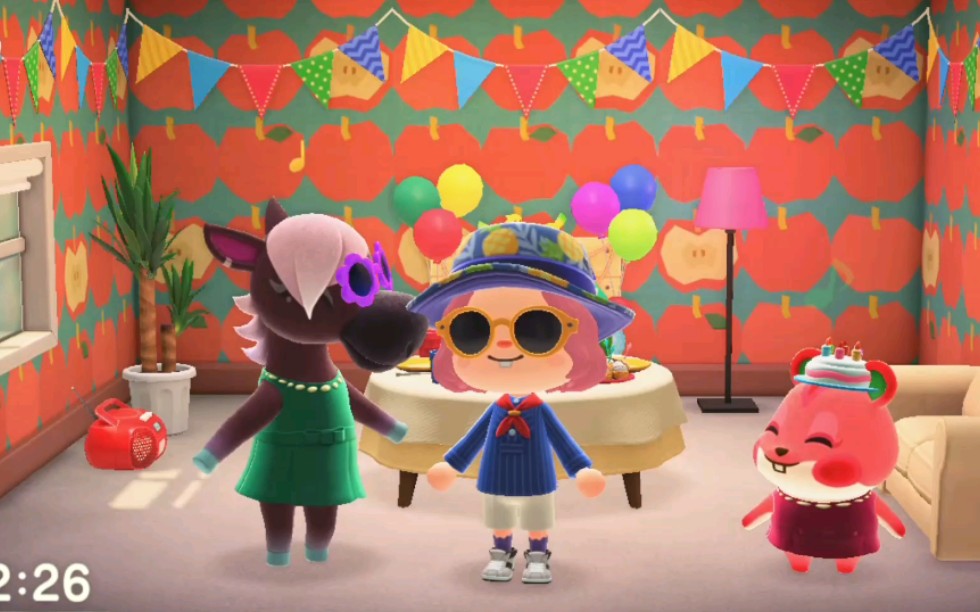 【动物森友会】苹果生日会