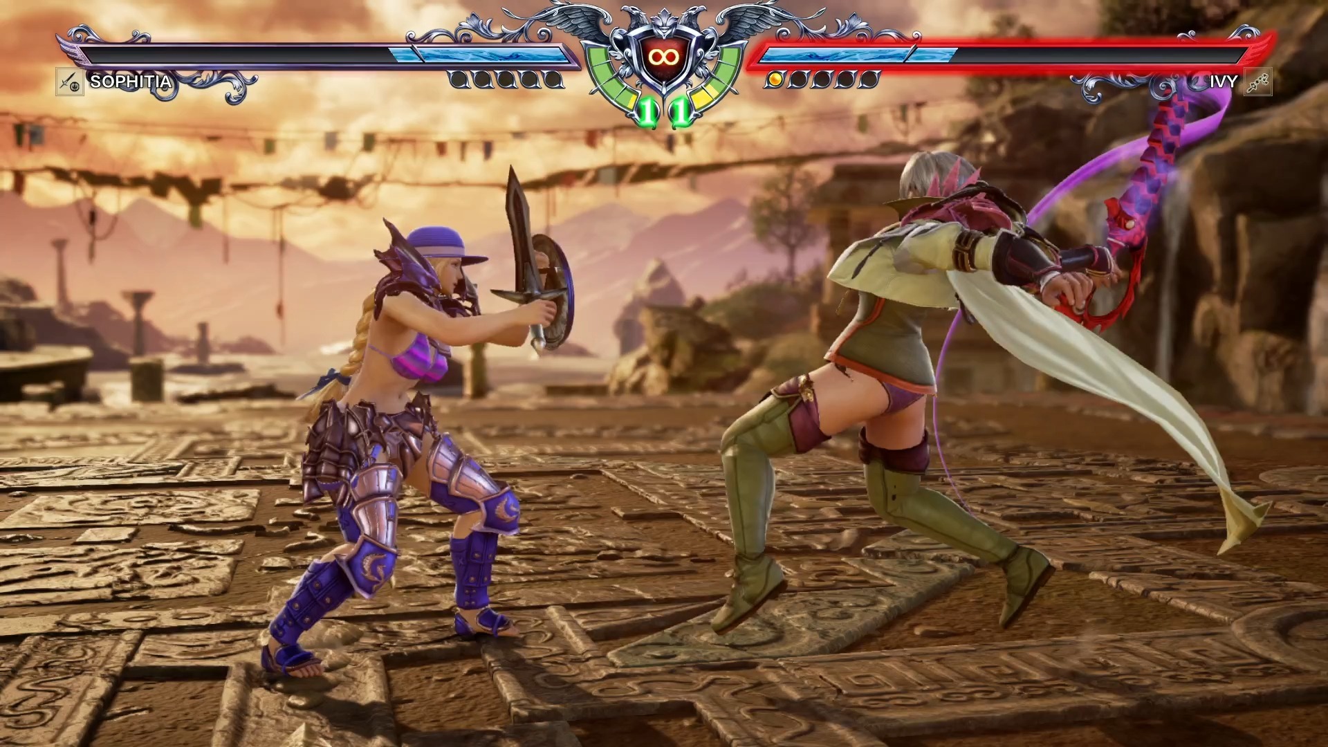 灵魂能力6 索菲提亚 vs 艾薇