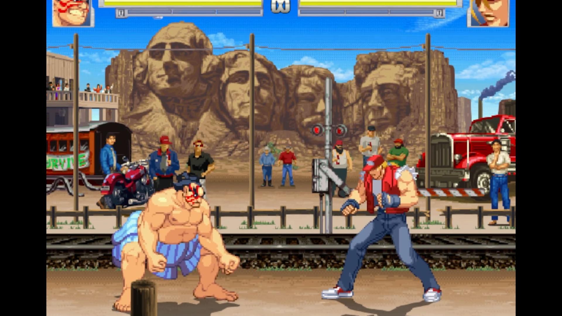 [mugen]cvs整合格斗对战 本田(街霸) vs 特瑞(拳皇)