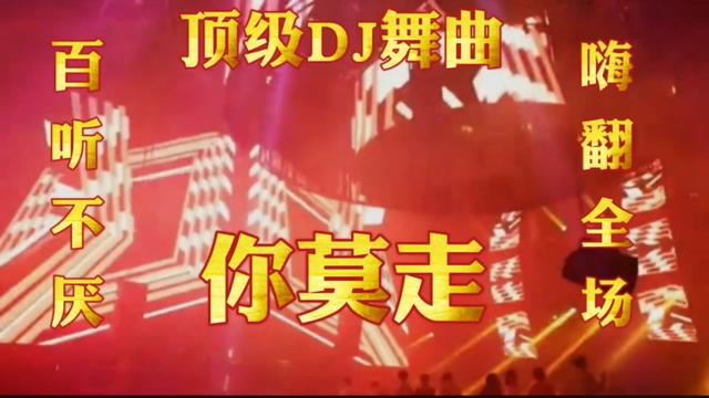 [图]顶级DJ舞曲《你莫走》节奏劲爆动感十足重低音超级好听旋律优美。