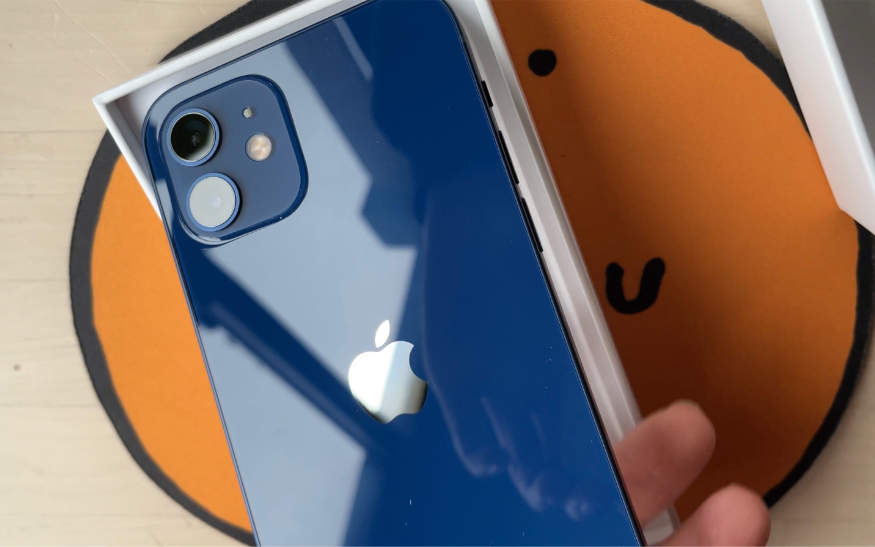 iphone12 蓝色 开箱