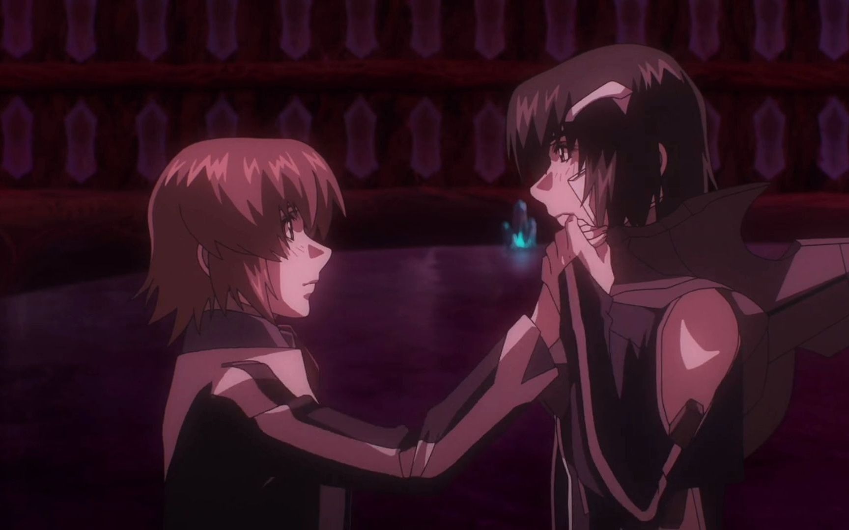 苍穹的法芙娜beyond里第4集真矢和一骑发糖的片段