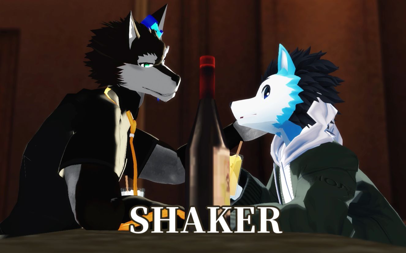 狼音阿罗x兽音洛向我的心中注入吧shaker摇酒杯狼音アロ9周年x獣音ロ
