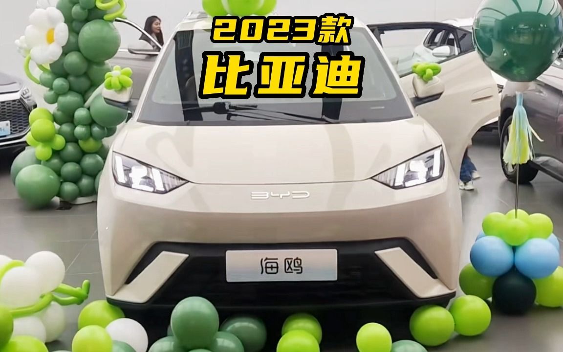 純電續航305公里,2023款比亞迪海鷗車型介紹