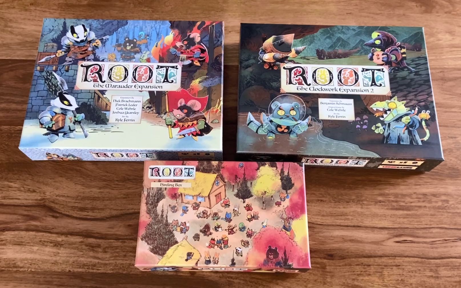 《茂林源记三扩 小种族 机械扩2》开箱 root marauder expansion