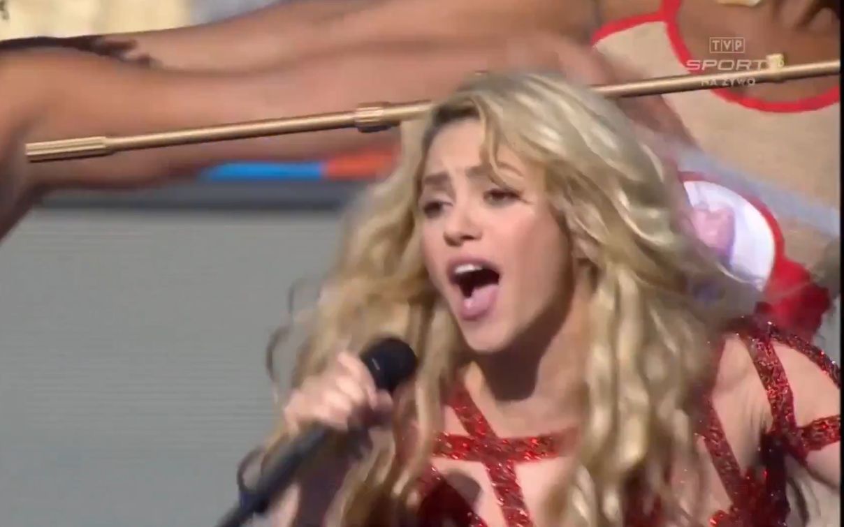 [图]【夏奇拉献唱2014巴西世界杯闭幕式】Shakira - La La La (2014 Closing Ceremony of FIFA World Cup)