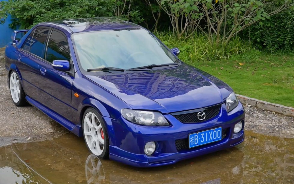 马自达323 改装mps 随拍一下